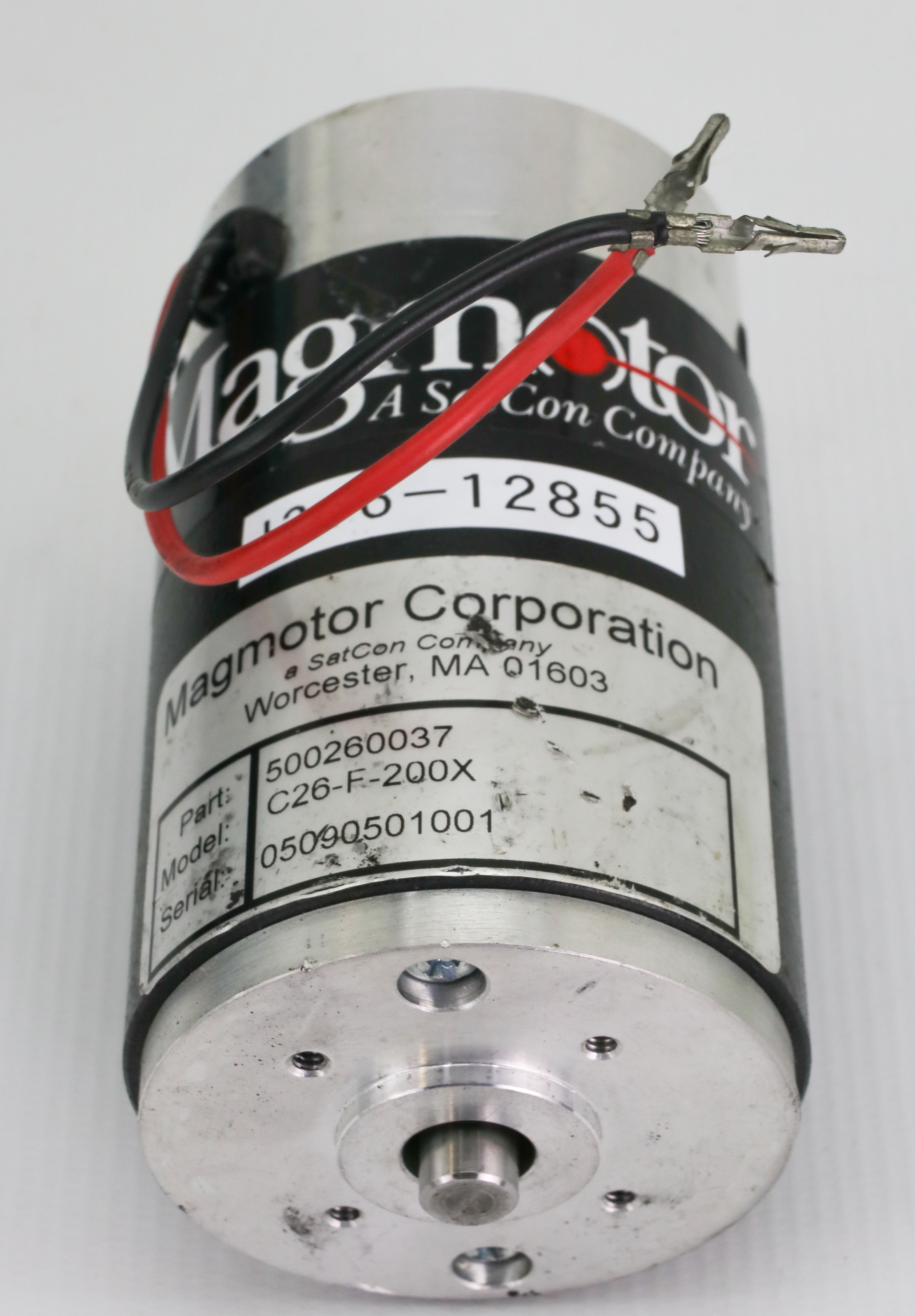まお 12855 MAGMOTOR SERVO MOTOR W/O ENCODER, P/N: 500260037 C26-F-200X